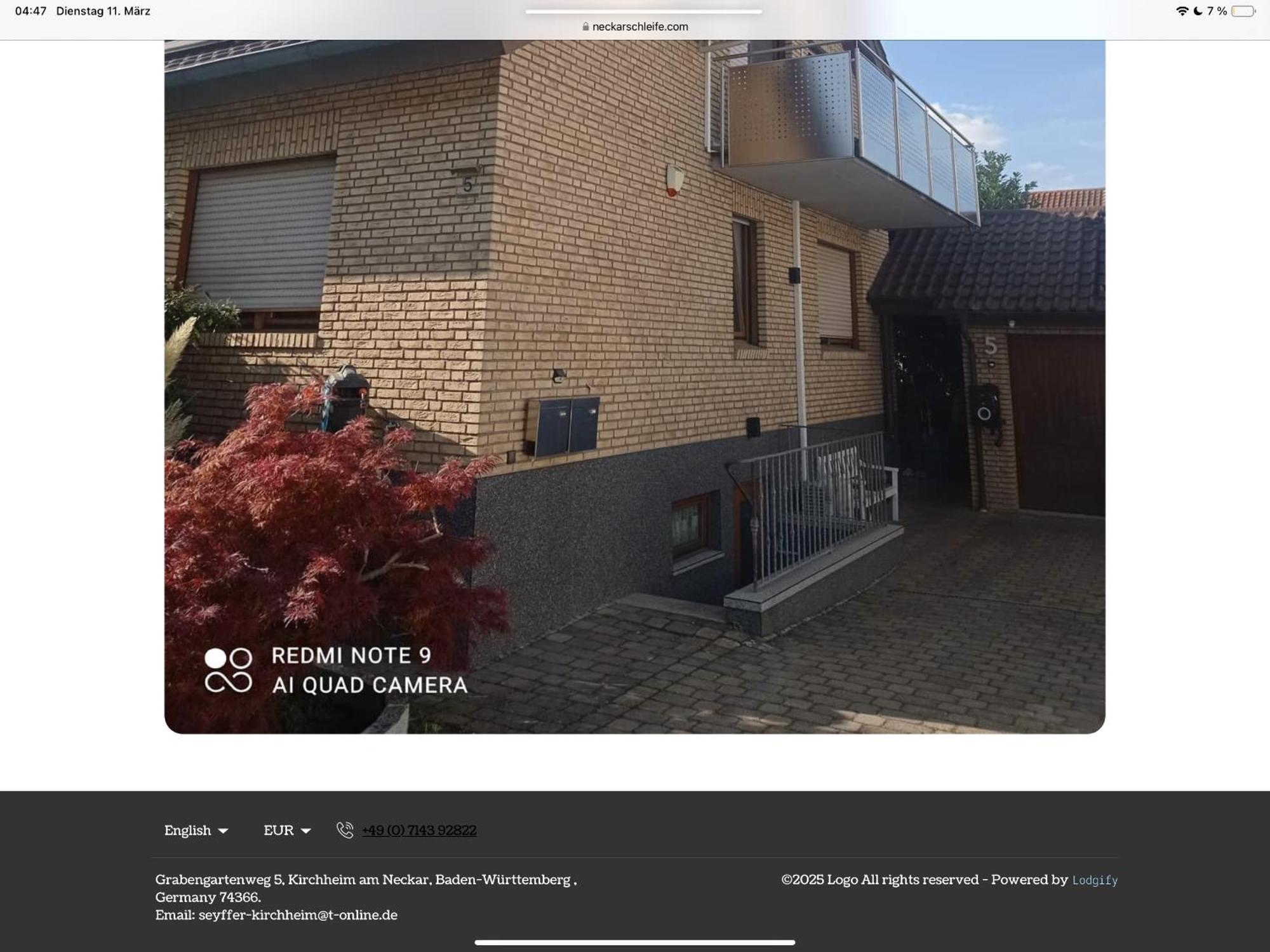 Moderne Ferienwohnung Neckarschleife Mit Klimaanlage Kirchheim am Neckar ภายนอก รูปภาพ